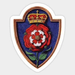 Catherine Howard Royal Badge Tudor Rose Sticker